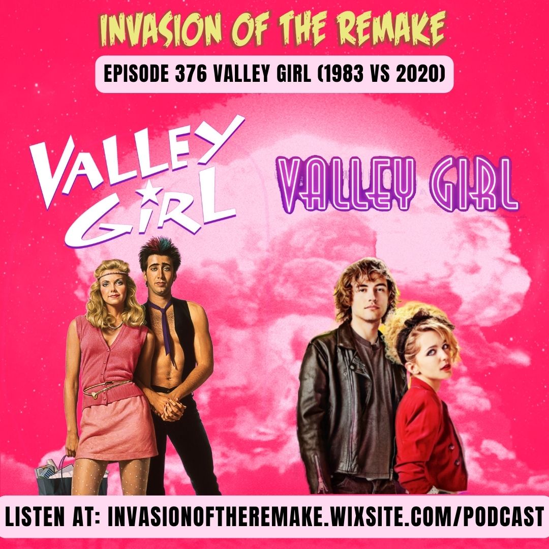 It's a culture clash this week with Valley Girl 1983 vs the 2020 #musical #remake!

#80smovies #80s #comedy #podcast #WLIPodPeeps @OfficialNicCage

#listen here: 
Invasionoftheremake.wixsite.com/podcast