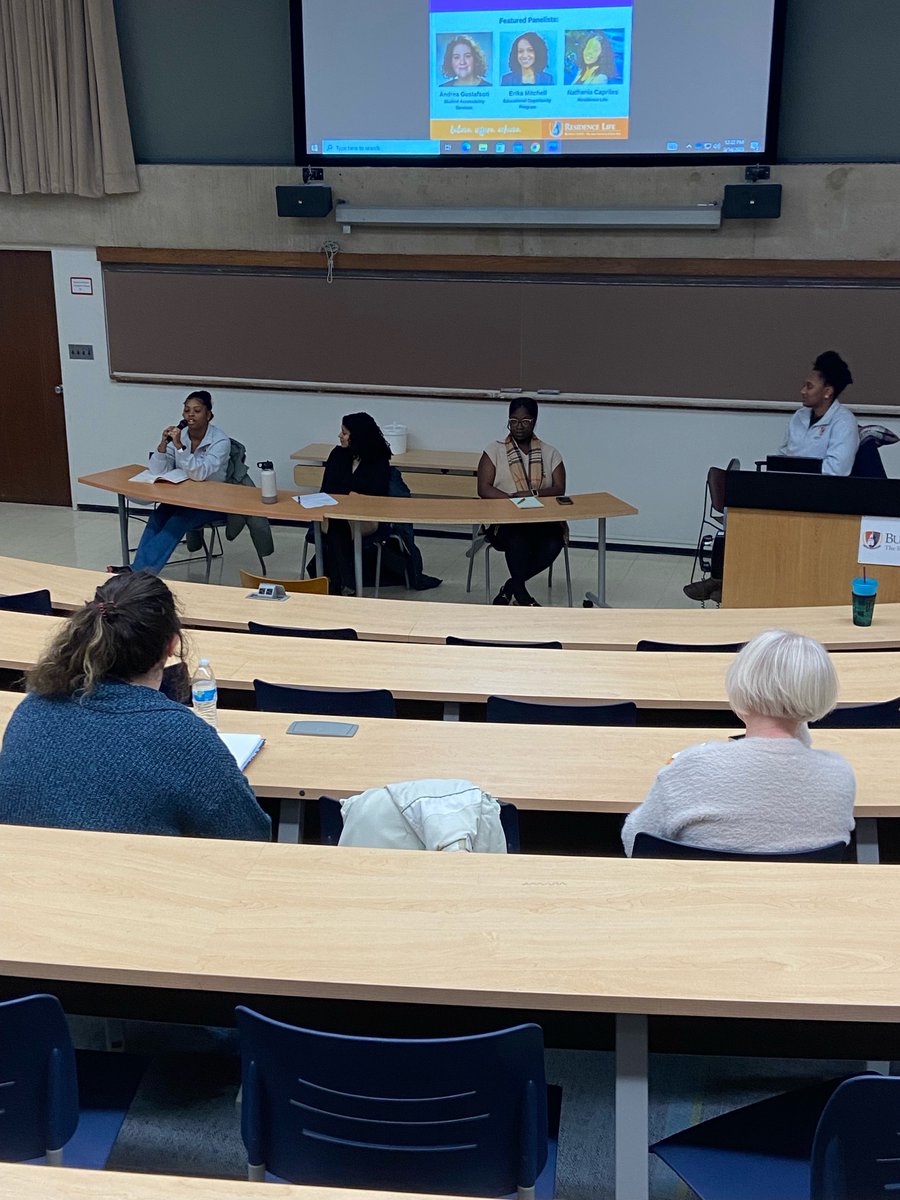 TiffBromfield's tweet image. This panel I moderated today had so many gems. 

Beyond proud of the programming we’re cranking out this year. #WomensHistoryMonth #BuffState