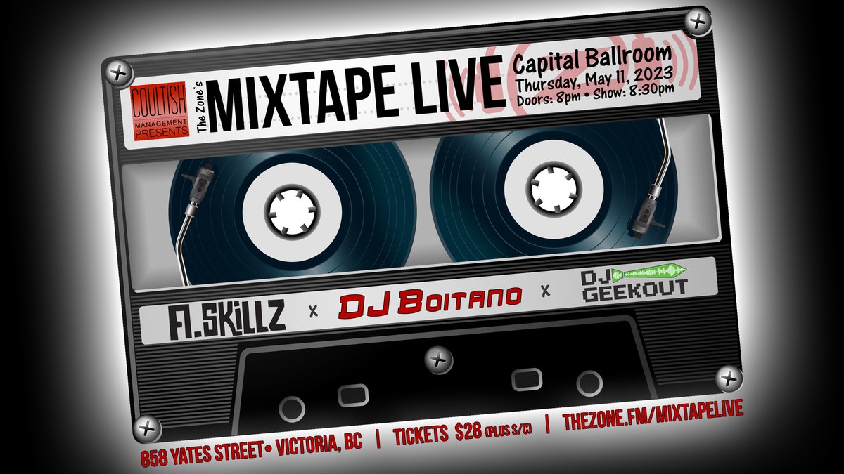 capitalballrm's tweet photo. @TheZone913's @Boitano913 is bringing The Zone's Mixtape to the Capital! Join them on May 11th for a celebration of music as you dance to everything from classic and modern rock, to hip hop, funk and house! 📻 Tickets on sale now via @AdmitOneLive️!

🎟️: https://t.co/pdocpvscD8 https://t.co/dyZ8m7gwLy