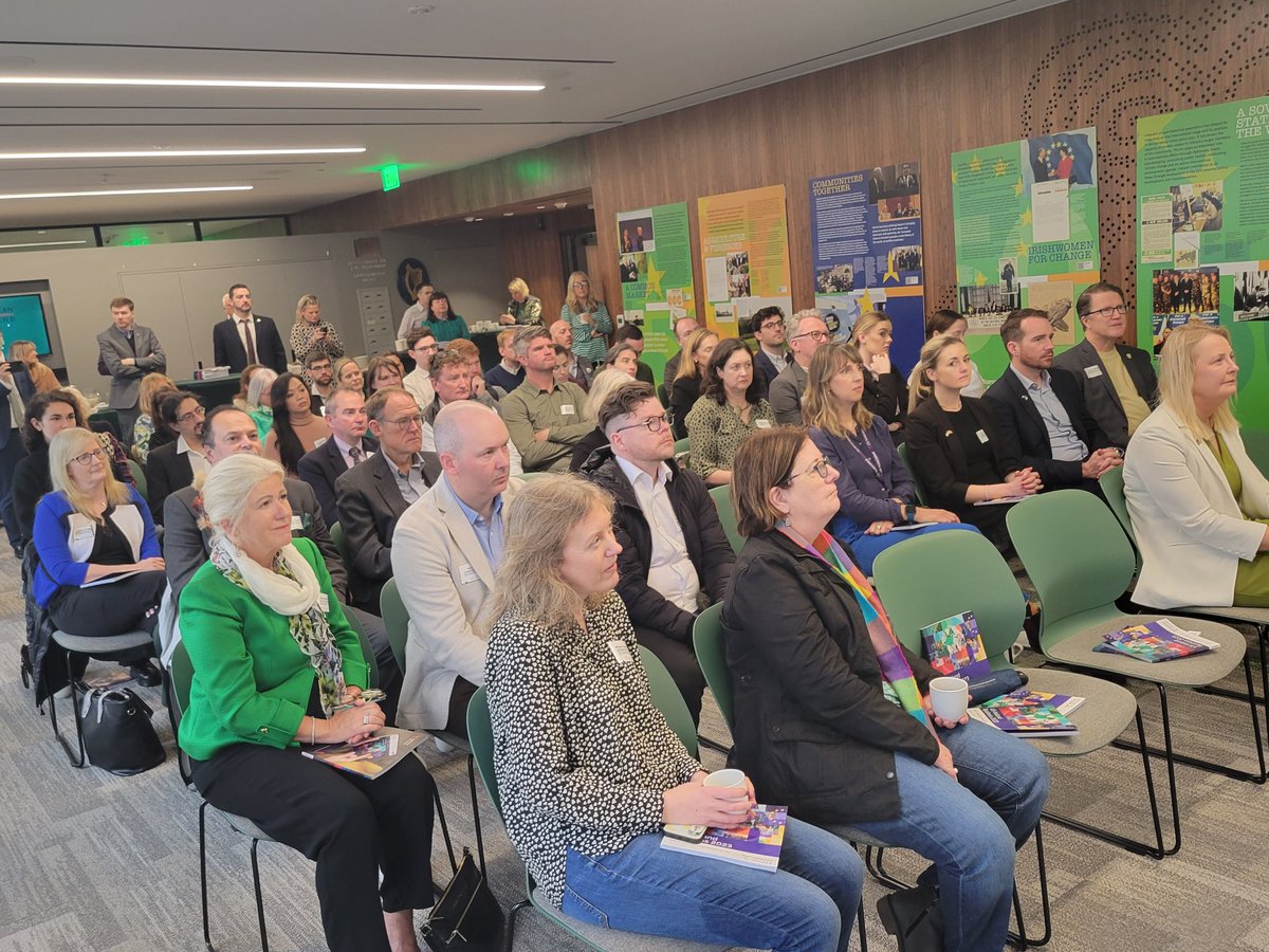 IrelandinSF's tweet photo. Today @AmericanChamber unveils their new report on US-Ireland business in Ireland House San Francisco with Minister @SimonHarrisTD
#irelandinsf #GlobalIreland https://t.co/a9XUfnfk0h