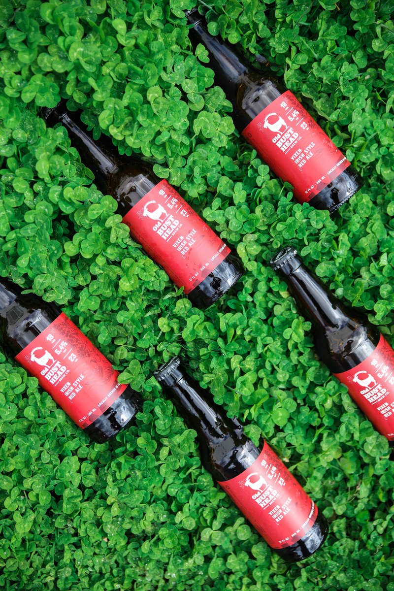 oldbustheadbrew's tweet photo. It's beer's favorite holiday this weekend and no St. Paddy's day celebration is complete without our award-winning Irish Red. 🍀🦊

Skip the green beer and pick up a 6-pack of Vixen right here in the taproom or at your local store! https://t.co/Qfocc5588t