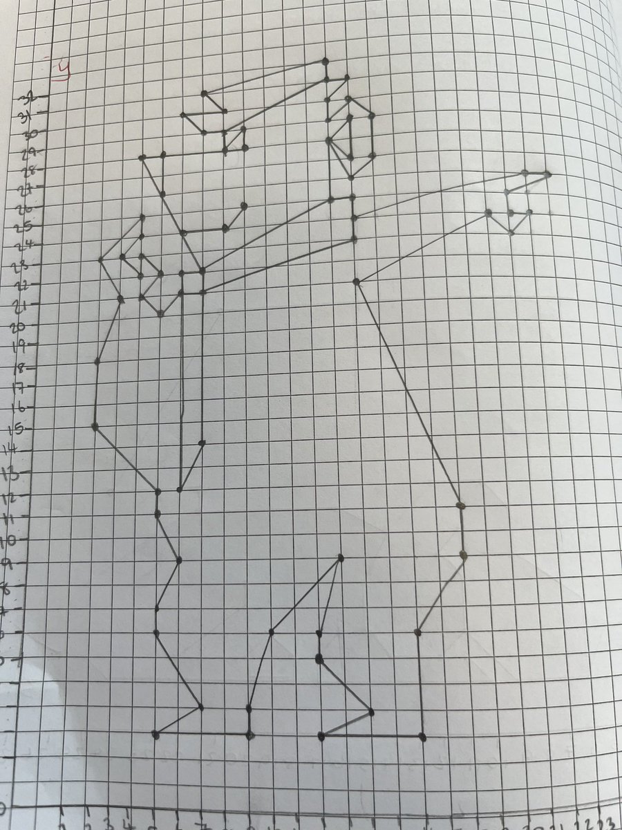 First year students had fun being creative in Maths last week drawing graphs and plotting Co-ordinates to reveal pictures including a ‘Tired Dog’ and ‘Yogi Bear’ 🐻🐶