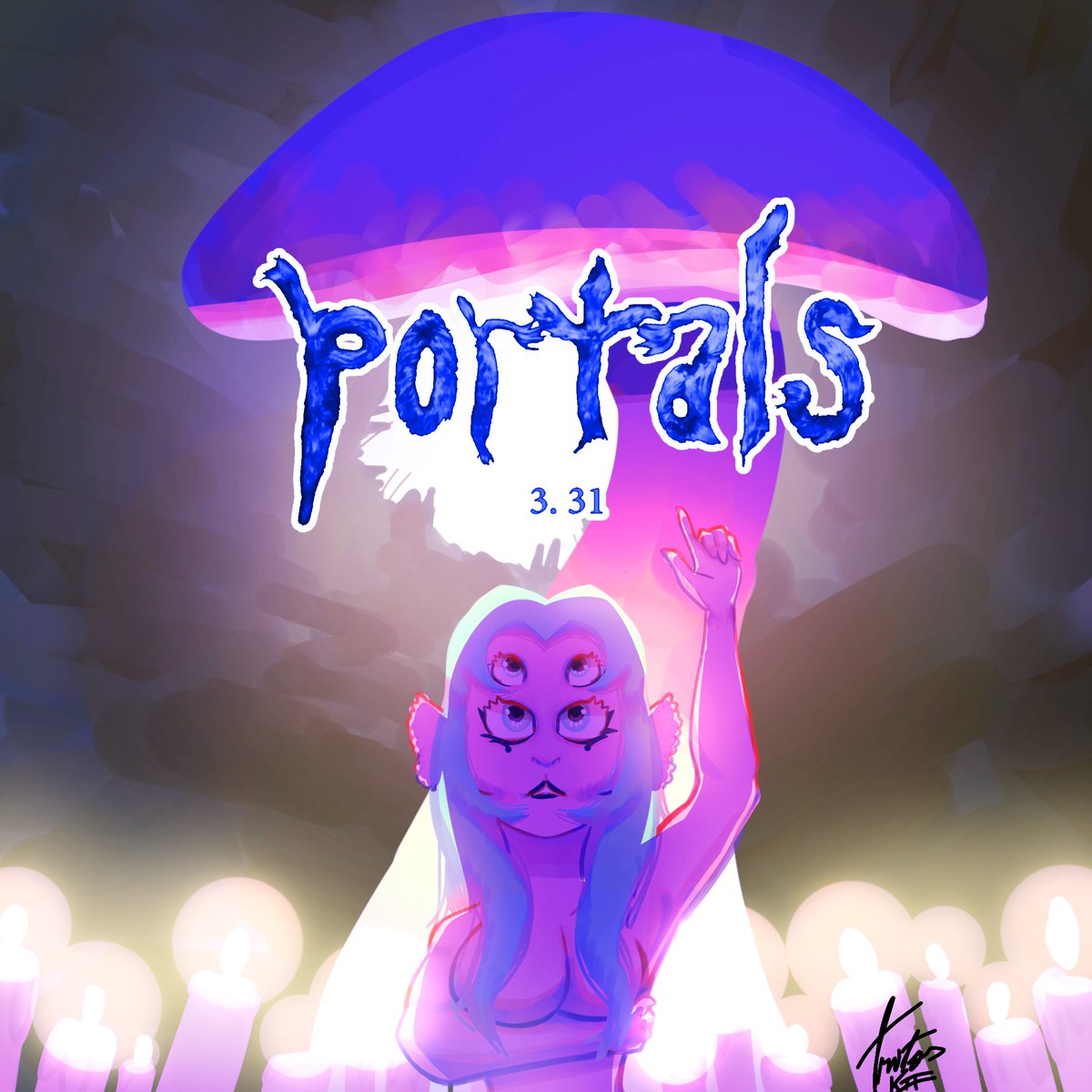 k0ehara's tweet photo. Portals ✨🧚🏻‍♀️

Eu tinha postado isso no meu tiktok mas vou postar aqui também.

#digitalart https://t.co/h4YZu07Io8