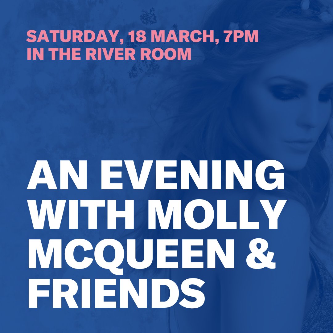 RiversideLondon's tweet photo. Join us this Sat, 18 March, for a special performance by @Molly_McQueen, back on the stage after a 9-year hiatus, to sing and play just for you, along with Maxi Rai and Gramski in the #RiverRoom. Early bird tickets have already sold out! π Book tickets: https://t.co/eTSZC9rcV1 https://t.co/feRuz6vr14