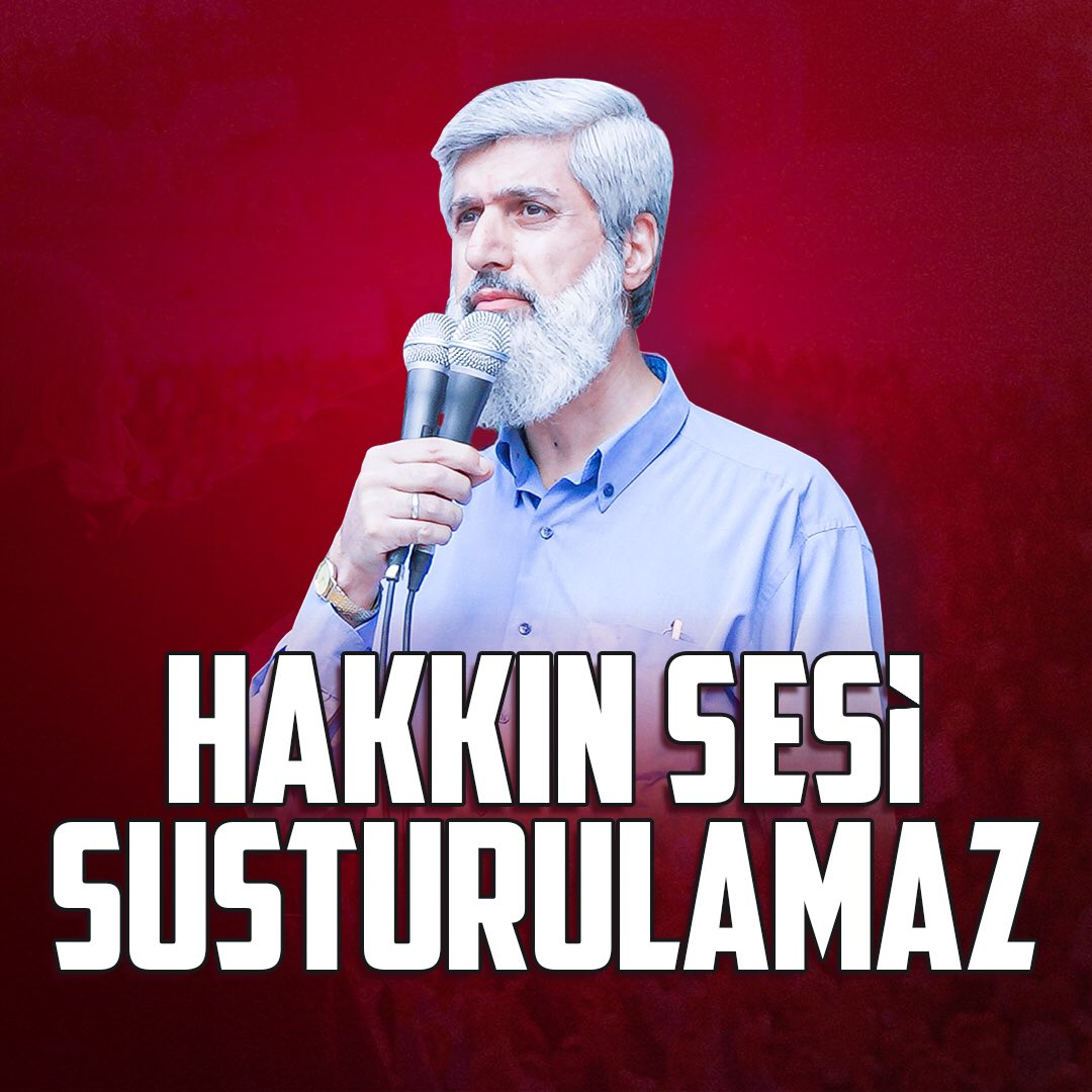 HAKKIN SESİ SUSTURULAMAZ!  AlparslanHocaya TelefonYasağı #AlparslanHocayaÖzgürlük