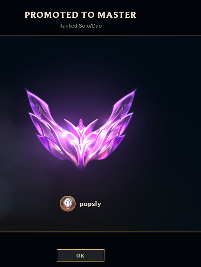 popsly_lol's tweet image. 61% wr to Masters + not on my previous OTP + nami ult through d1
