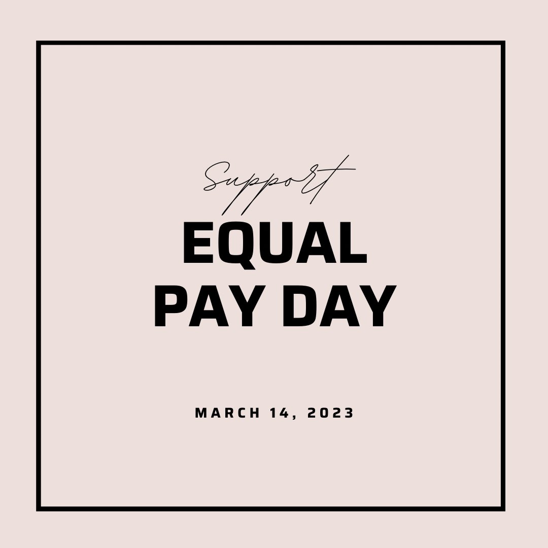 Ruby Powell - Dennis or RPD (@rpowelldennistn) on Twitter photo Today is Equal Pay Day, a day that commemorates how much more extra time women must work to earn what men earned in the previous year. Currently, women make 82 cents for every dollar that men make, a wage gap that’s been persistent since the 2000s.
credit: <a href="/antiracismdaily/">Anti-Racism Daily</a> Today is Equal Pay Day, a day that commemorates how much more extra time women must work to earn what men earned in the previous year. Currently, women make 82 cents for every dollar that men make, a wage gap that’s been persistent since the 2000s.
credit: <a href="/antiracismdaily/">Anti-Racism Daily</a>