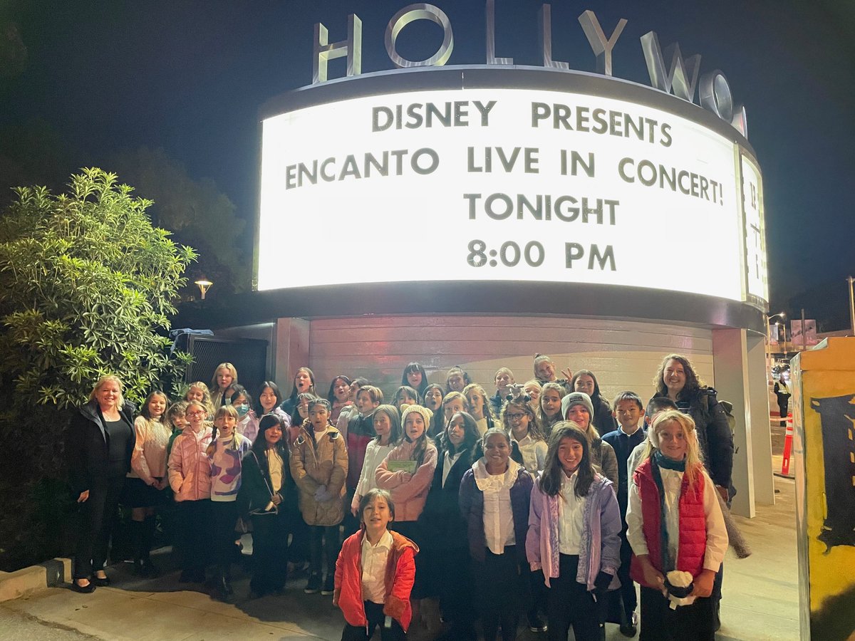 SMMUSD's tweet image. From #SMMUSD to the @HollywoodBowl! 😍Led by music teacher Jessi Gravelle, over 20 students were featured in @Disney's #Encanto at the Hollywood Bowl, performing in front of 18,000 people. Read more: bit.ly/SMMUSDatHollyw…  (📸: @ElementalMuSM &amp;amp; Randall Michelson Photography)