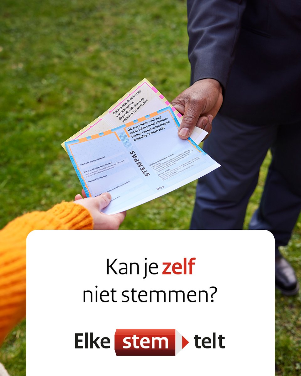 Als je niet stemt, beslist iemand anders voor jou, hangt er in de abri’s. Ga dus stemmen Als je niet stemt, beslist iemand anders voor jou, hangt er in de abri’s. Ga dus stemmen