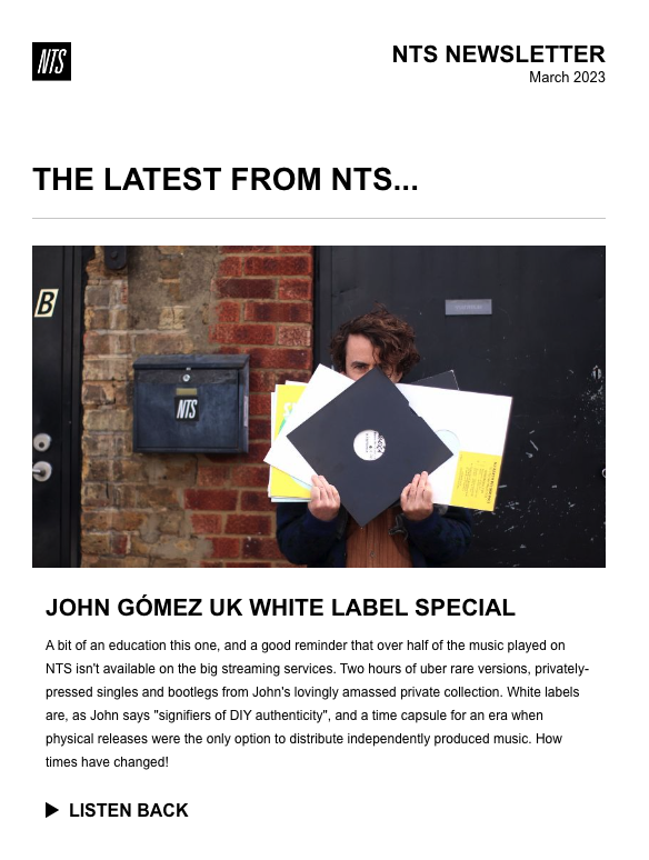 NTS Radio tweet media