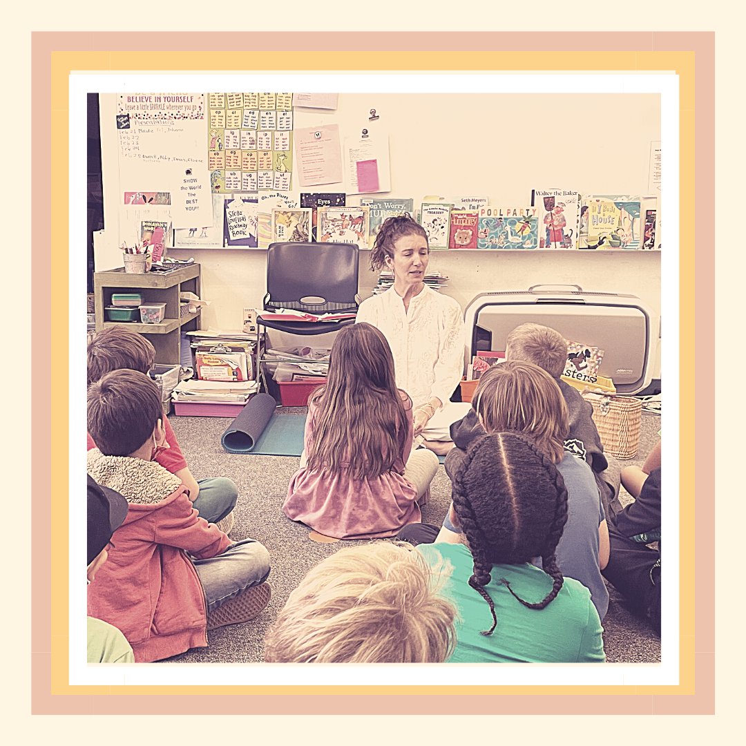 SCHOOL_Yoga's tweet image. &quot;My students are learning techniques that promote patience, resilience, gratitude, and coping to interact positively with each other.&quot; 💛📚⭐
- Dany, 1st grade teacher

#SmilingCalmHearts #SELProgram #SCHOOLYogaLibrary #nonprofit #yogaforteachersandkids #ElementaryTeachers