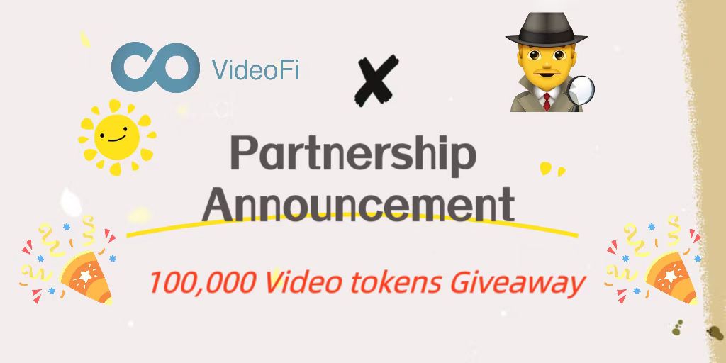 videofi_js's tweet photo. 🤠We are proud to announce the partnership with @airdropinspect 

🏆 We are giving away $1,000 VideoTokens to 100 winners and you have to

1⃣ Follow 
@videofi_js 
  and 
@airdropinspect on Twitter
2⃣ Like, RT this post, and TG 3 friends! https://t.co/vBaz6dbvpc