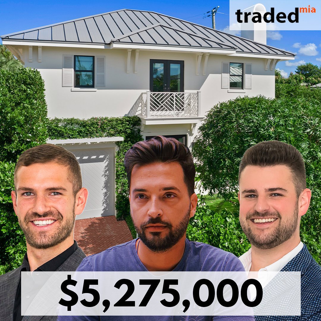 SALE 
IMAGE: Max Farbstein, Ken Moreland-Pearce &amp; Ryan Farbstein 
DATE: 01/13/2023 
ADDRESS: 265 Park Avenue 
MARKET: Palm Beach 
ASSET TYPE: SFR

SELLER: Ken Moreland-Pearce 
SELLER'S REP: Ryan Fa...

View Post on Instagram: instagram.com/p/CpxuwwXLOAi/