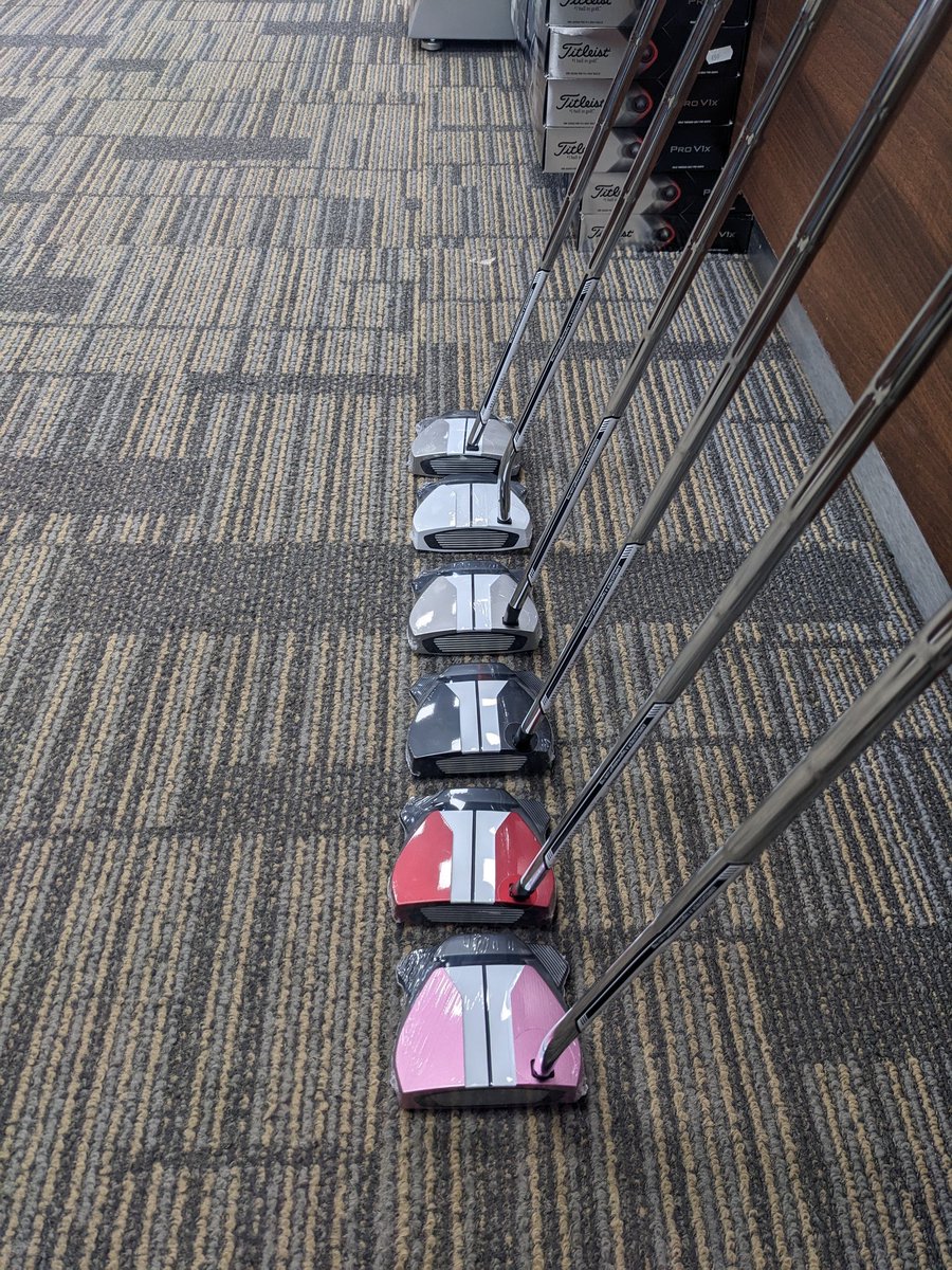 proshopdgc's tweet photo. STABILITY FROM EVERY ANGLE. The @TaylorMadeGolf Spider GT sets a new standard in terms of performance.
For more info on this range DM us or call into the Pro Shop.
#taylormadegolf #SpiderGT #Putting #Douglas https://t.co/eG4U32iFMI