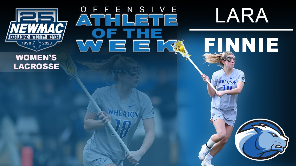Finnie Named NEWMAC Co-Offensive Athlete of the Week wheatoncollegelyons.com/x/94x6s #LetsGoWheat <a href="/WHSBombers/">Westfield Bombers</a>