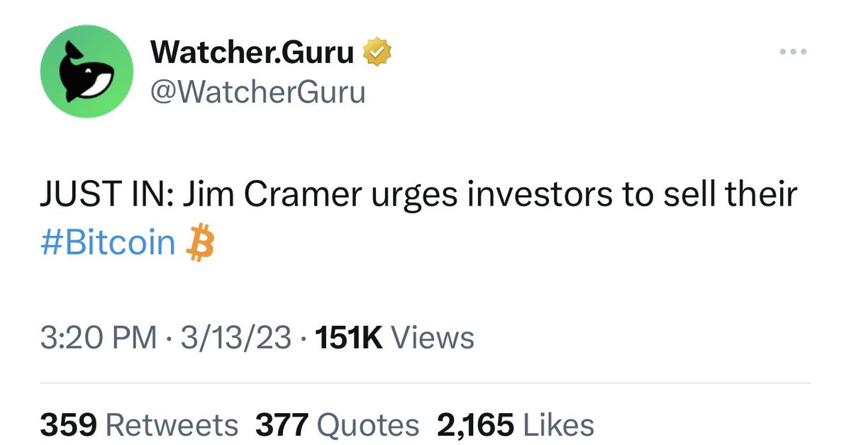 only guy who predicts the opposite with 100% accuracy