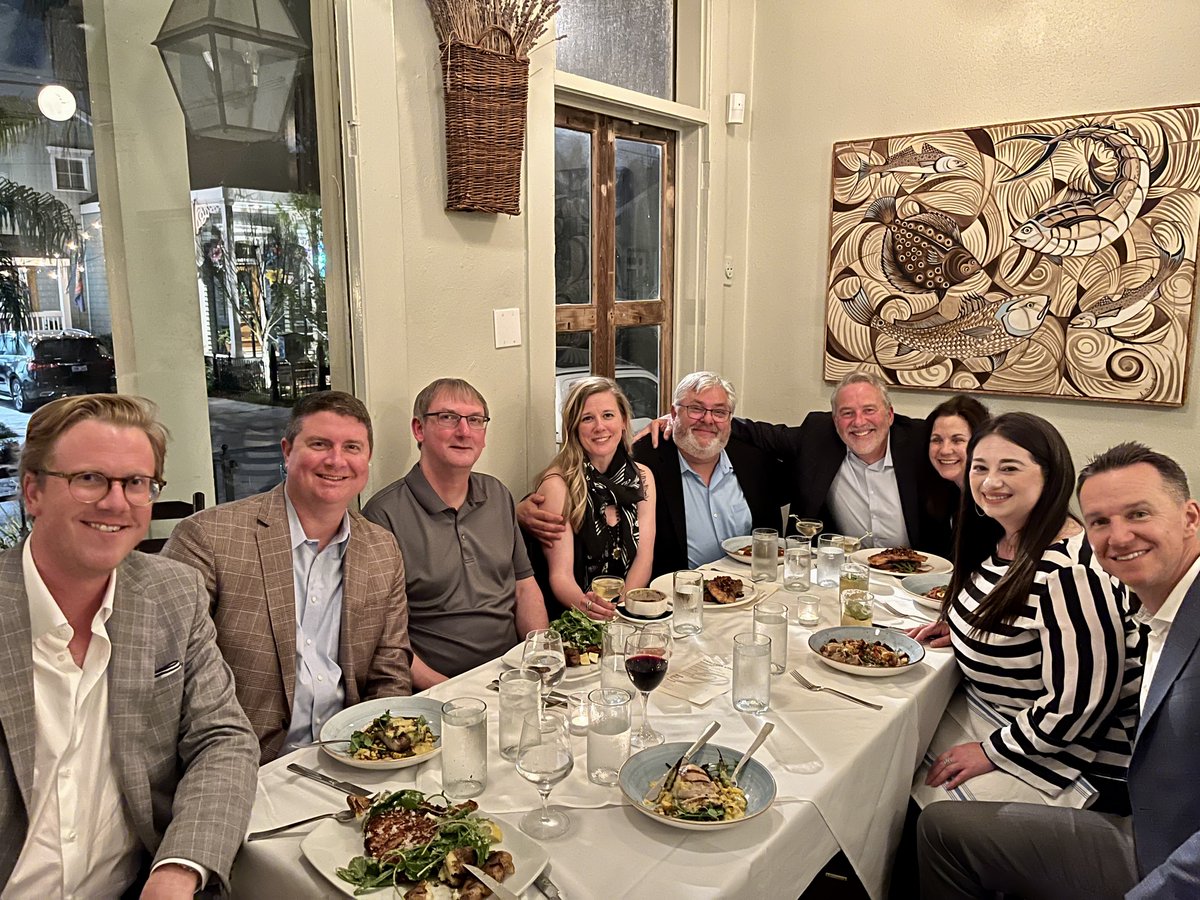 LandParkCRE's tweet photo. Nola and @SelfStorageAssn did not disappoint for the Spring Show! Worked hard and played hard with Sunset Capital and Brandon Karr, @KarrSelfStorage. Thanks to @Talonvest for hosting a rockin' party! 

#LandParkLife #RightMove #SSASpring #SelfStorage #NewOrleans https://t.co/TEYd9qrKrR