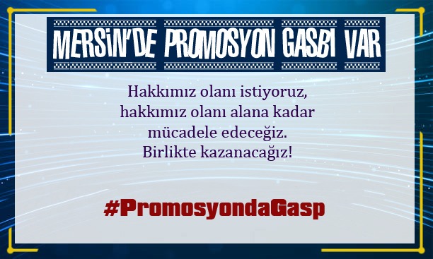 #MersindeEğitimcilerPromosyonlarınıİstiyor