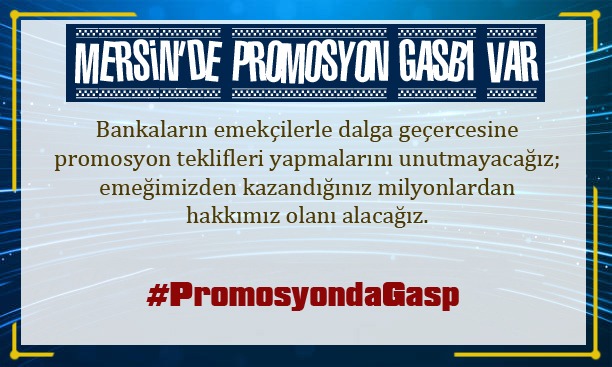 #MersindeEğitimcilerPromosyonlarınıİstiyor