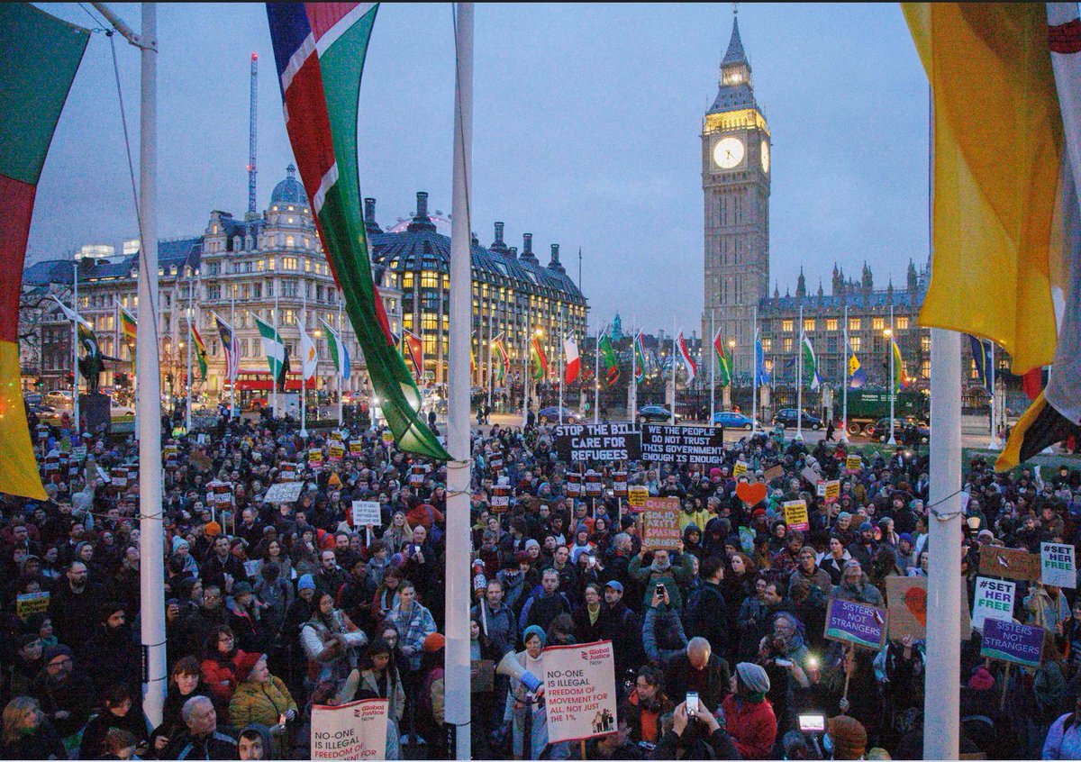 Still nowhere near getting over this powerful, beautiful sight 🤩💪
#StopTheBill #RefugeesWelcome