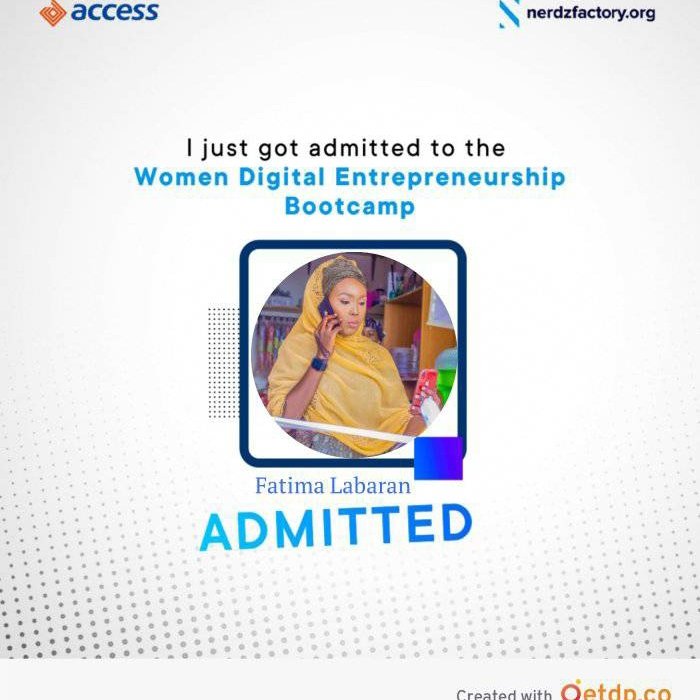 Can't wait to explore the knowledge

#nerdzfactoryfoundation
#nerdzfactoryorg
#nerdzfactory
#wdep
#access bank
#wdeb