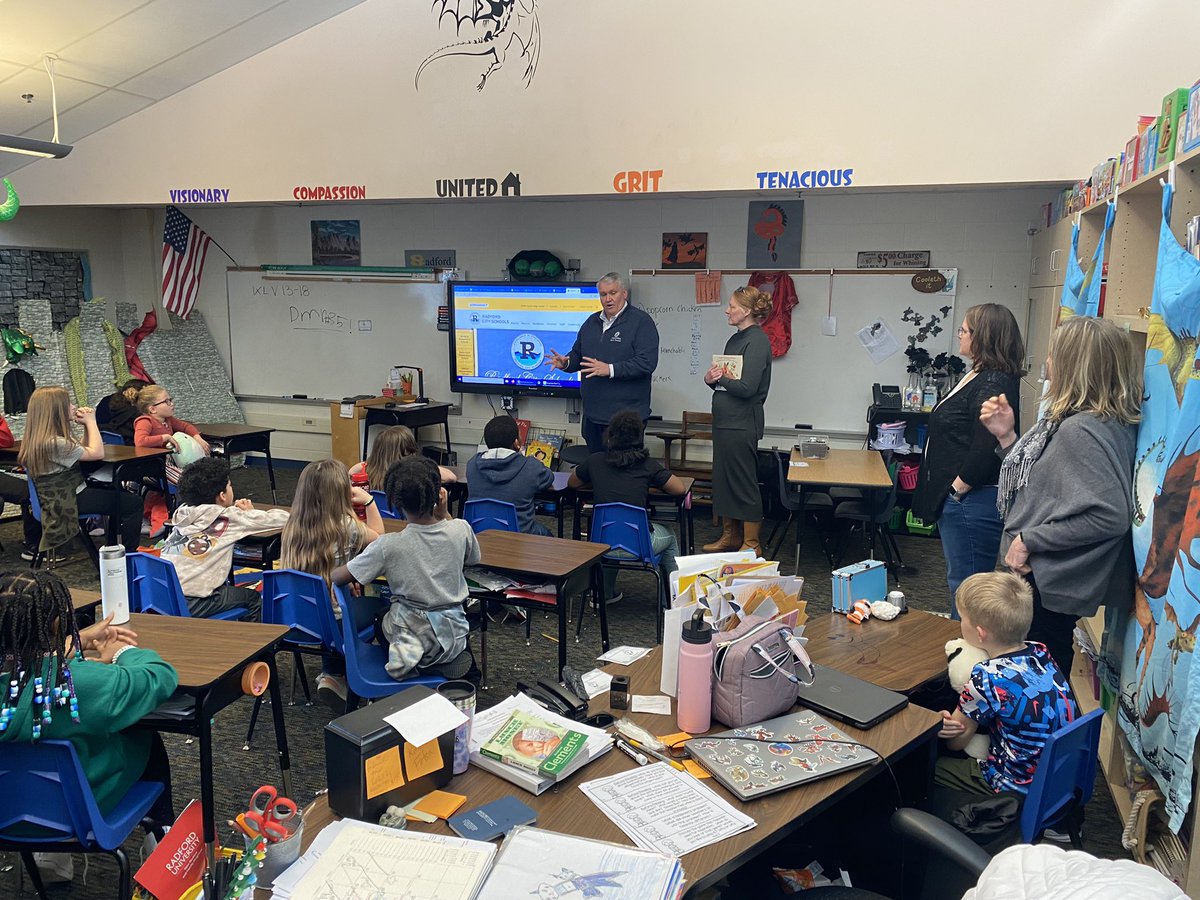 Thank you Senator Hackworth for reading to some of our students at Belle Heth Elementary during Ag in the Class week! Great students, Great staff, Great School Community!