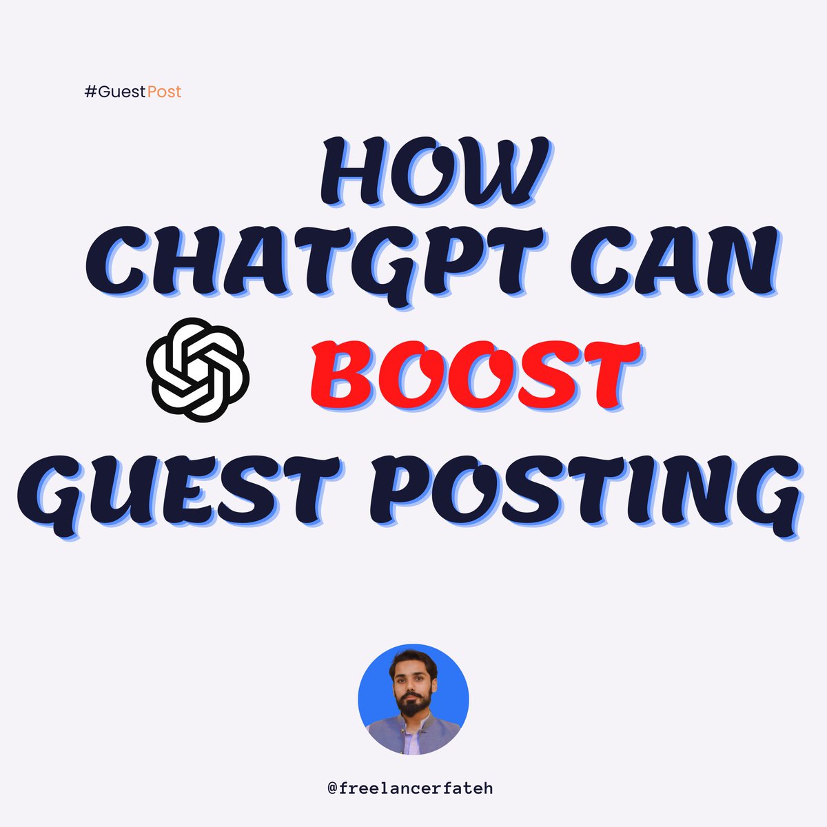Freelancerfateh's tweet image. How ChatGPT can Boost your GUEST posting Work.

Follow me for more such content
@Freelancerfateh

Tags
#guestblog  #guestblogger #guestpost
#guestposting #guestpostingsites #guestposts #guestpostingservices #guestpostservice #guestposter #guestpostingwebsites #chatgpt4 #ChatGPT