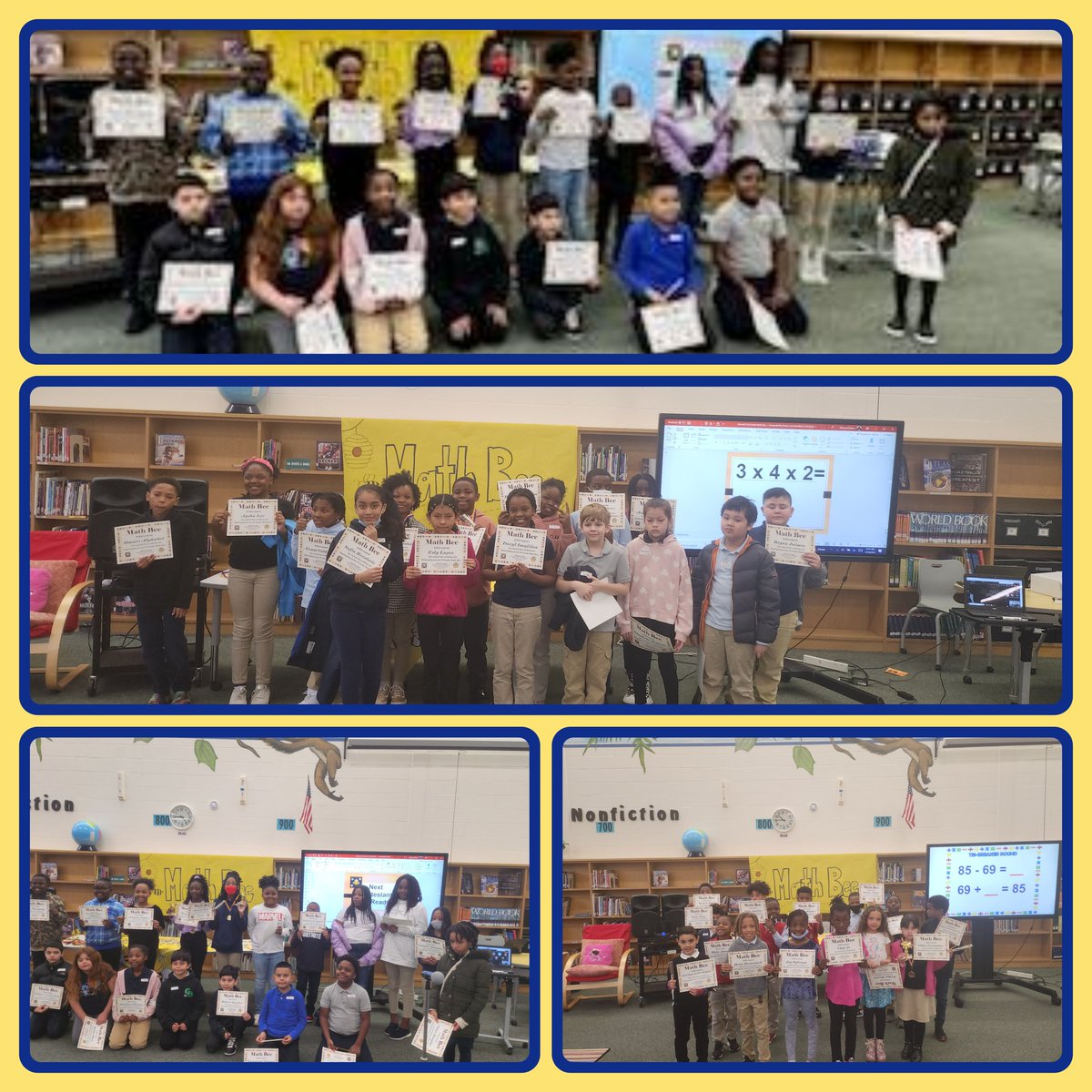 Mtc1914's tweet image. Math Bee 2023 is in the books. This was the most competitive one yet. If I had hair I would have pulled out. It was that intense. #mathbee
@kath_bender @SandersES1 @lbailey801