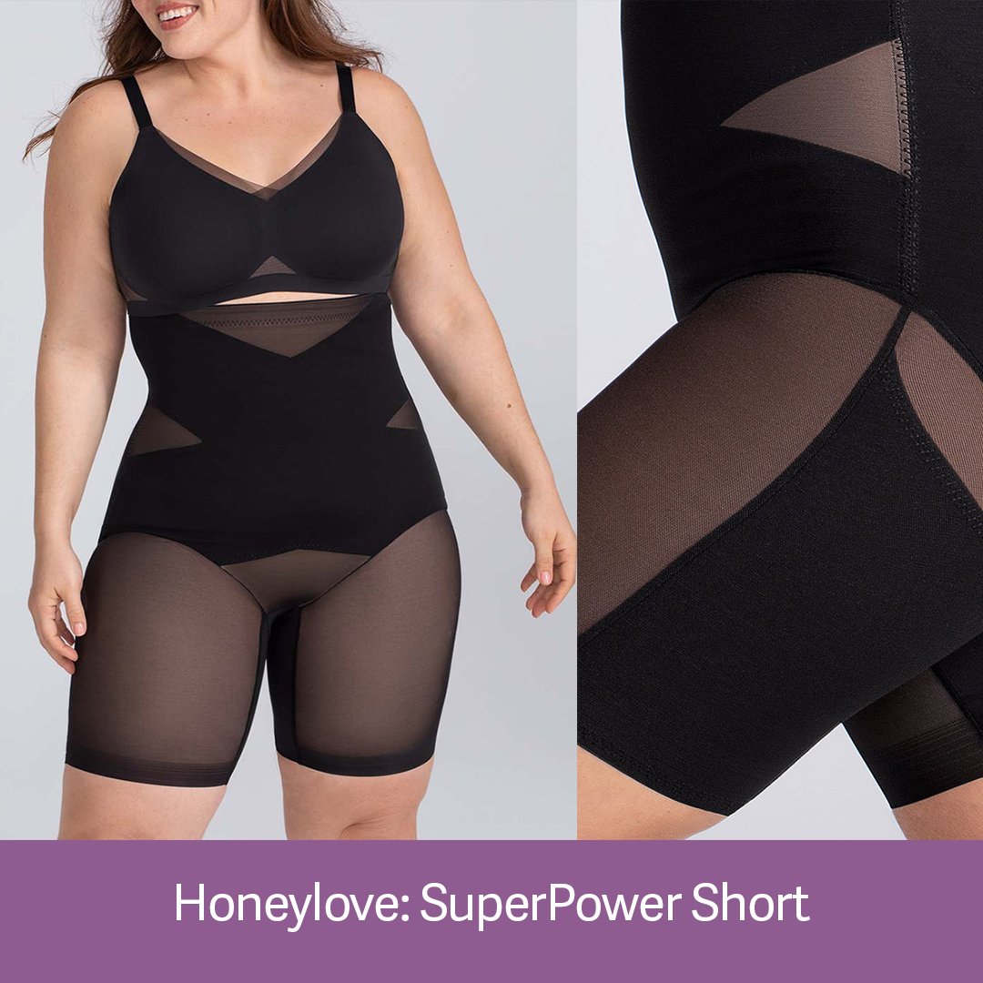 PRiMEWomen.com on X: Meet the holy grail of shapewear, The SuperPower  Short from @GetHoneyLove . It's guaranteed not to roll up or down. Plus,  the targeted X compression sculpts without squeezing