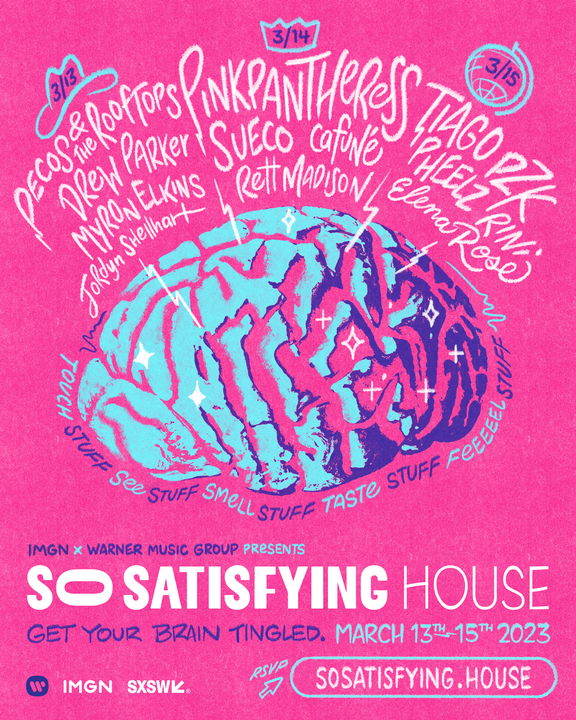 sosatisfying's tweet photo. Day 2 at SXSW! Catch PinkPantheress tonight at 7pm in the So Satisfying House! https://t.co/tZ1CPddwGf https://t.co/5ElcrlqBy7