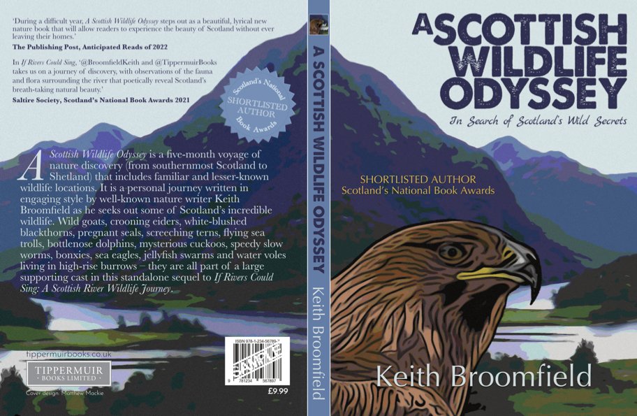 To celebrate the 1st anniversary of A Scottish Wildlife Odyssey published <a href="/TippermuirBooks/">Tippermuir Books</a> (the follower up to the Award shortlisted If Rivers Could Sing), I am giving away 2 of the book’s original sketches. All you need to do is retweet before 31 March – winner chosen at random