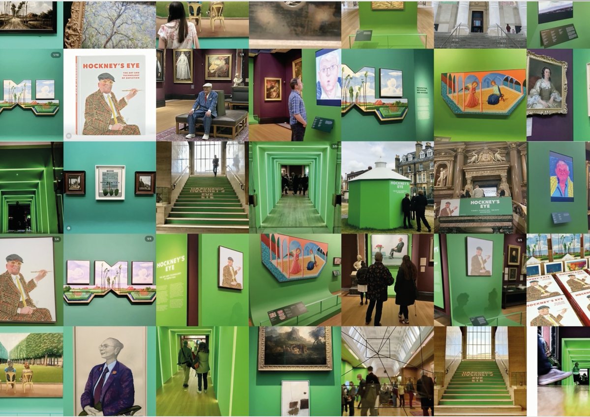 We’re thrilled that our partnership with Holmes Studio on our 2022 '#HockneysEye: The Art and Technology of Depiction' exhibition is a DBA Design Effectiveness Awards 2023 shortlisted winner! 🙌

Thank you @dbaHQ! 💚