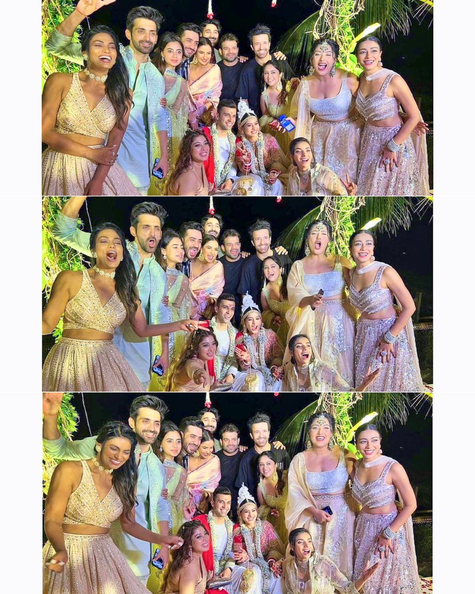 arjitanejaworld's tweet photo. #AboutLastNight β¨ #KrishRag wedding β₯οΈ
πΈ : @arjitaneja @AlyGoni @jasminbhasin @charumehra2
#ArjitTaneja #AlyGoni #JasminBhasin #JasLy #JasLyians #FamAly #KrishnaMukherjee #IndianWedding #BFFGoals #GoodVibes #KaranPatel #Actor #ActorsLife #ShireenMirza https://t.co/xgPn7O69SR