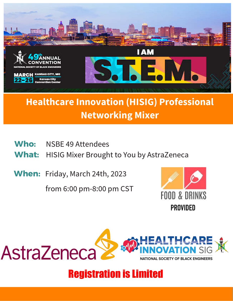 Healthcare Innovation (HISIG) Professional Networking Mixer Brought To You By AstraZeneca - eepurl.com/imPLxk