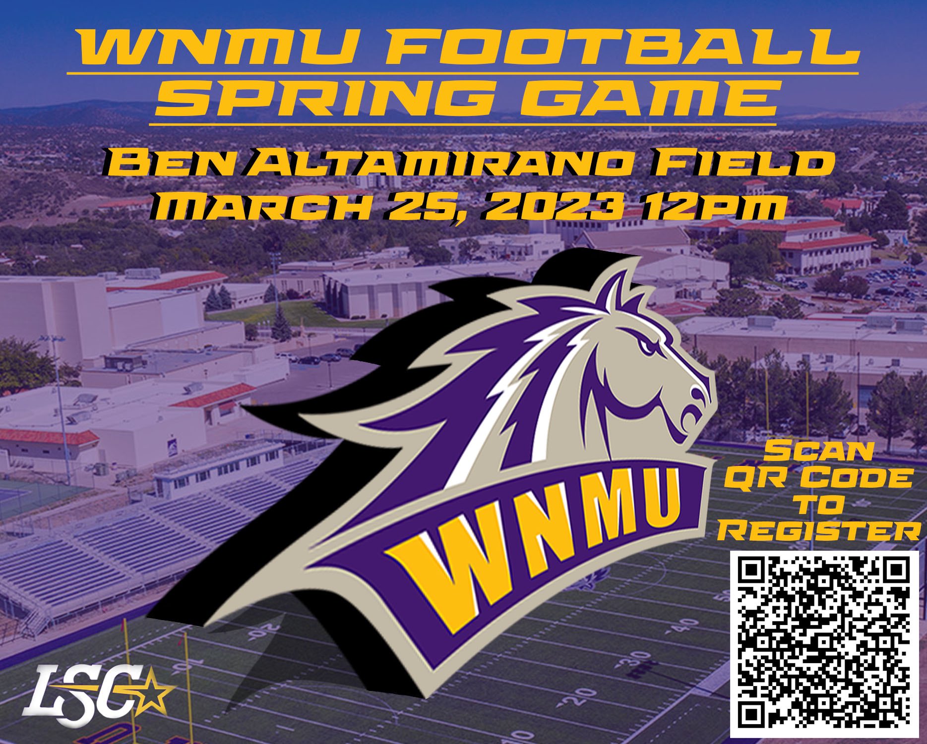 WNMU Mustang Football on Twitter "All are to our Spring Game