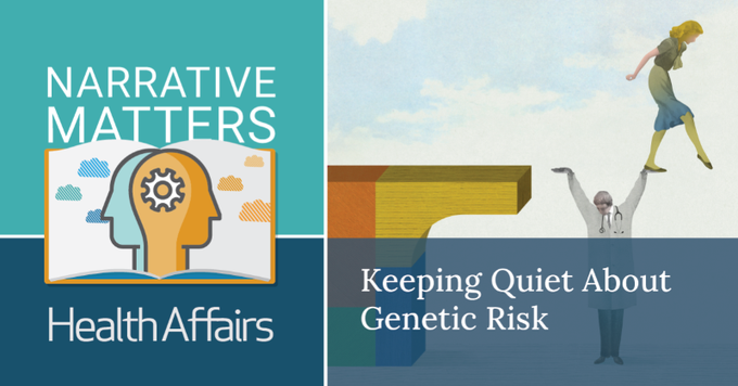 SusannaJSmith's tweet photo. "The risk I am facing is not exceptional. It is emblematic of the future. We all previvors of genetic disease." #futureofmedicine #ethics #DNA #genethics https://t.co/khKW0elxFG https://t.co/2aiGov8tF0
