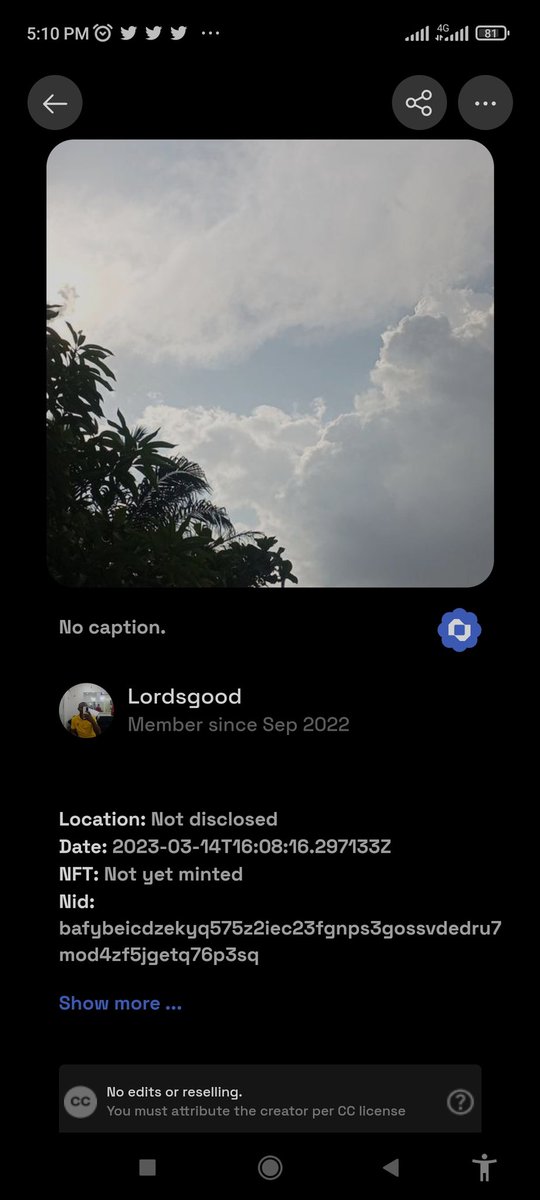 lordsgood's tweet photo. Having the best Capture with @captureapp_xyz 

  Try doing yours by  using @captureapp_xyz to capture you will love  it 😘

https://t.co/TzJiuKkYg5

#CaptureApp #OnlyTruePhotos https://t.co/MtxE255guz