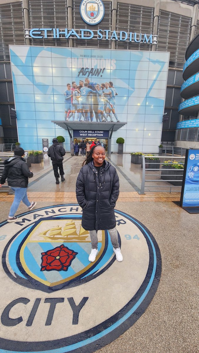 AQtee's tweet photo. Went to say hey to our Nosy and Noisy Neighbors at Etihad 🤣🤣🤣. Which Stadium should I visit next? https://t.co/VXprXb0fp7