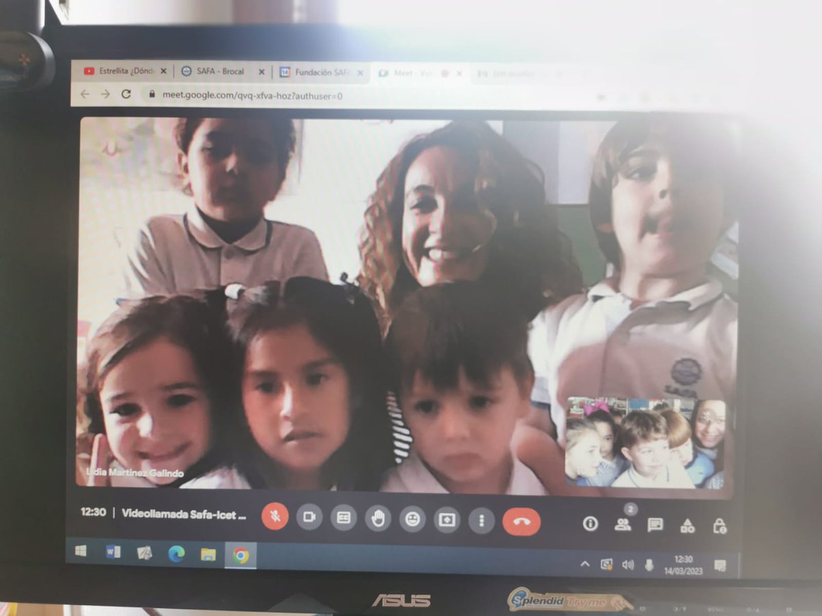 SAFAICET's tweet photo. Nuestro alumnado de Infantil y Primaria está conociendo mejor a la familia ignaciana con las #AulasConectadas. Hemos conocido a muchos niños y niñas de los coles SAFA Reyes, @safavillaca y @safapedroabad y hemos hablado con ellos de cómo celebramos la #SemanaIgnaciana23. https://t.co/c5ehpppZMH