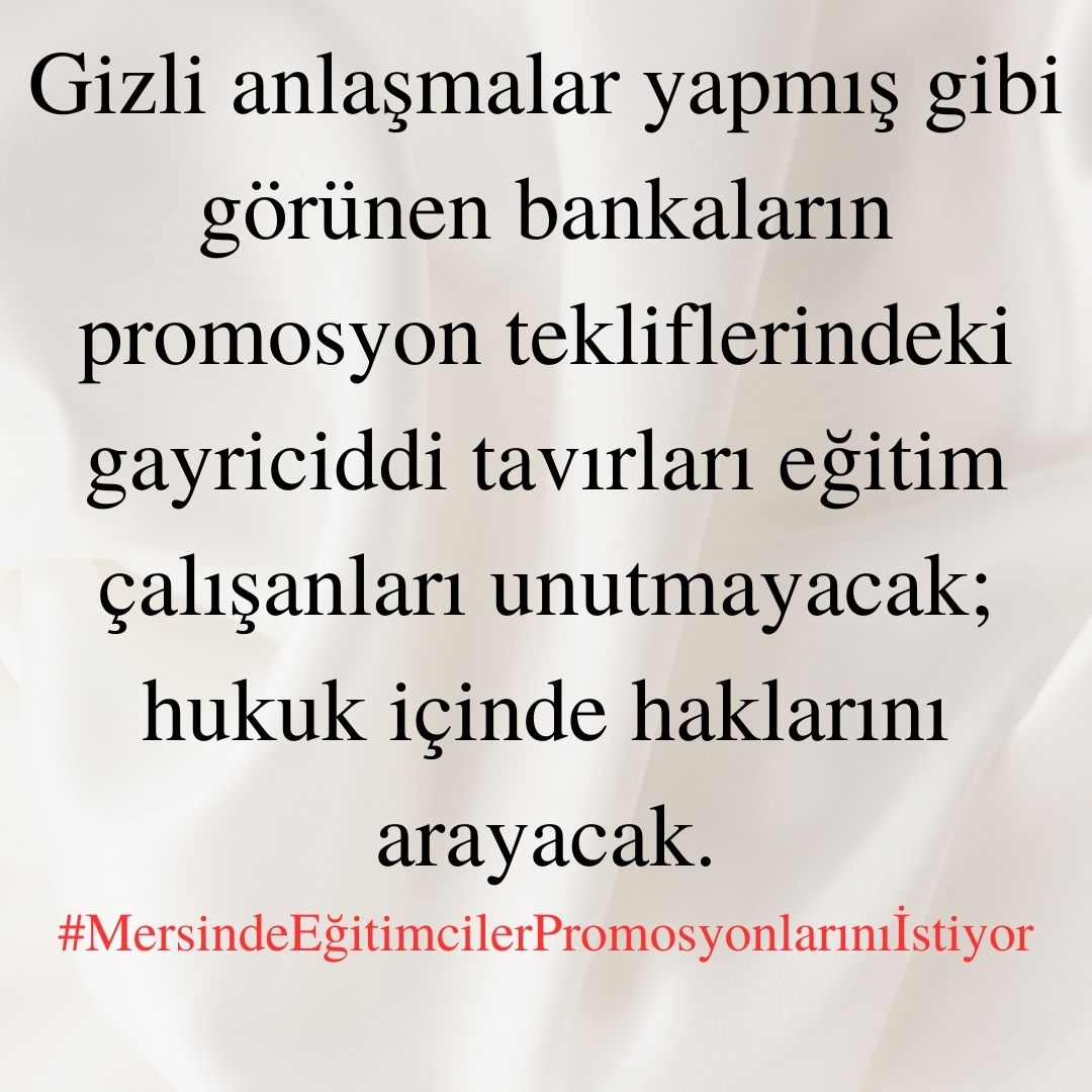 Meduman's tweet photo. #MersindeEgitimcilerPromosyonlarınıİstiyor https://t.co/8hpUMDAjvR