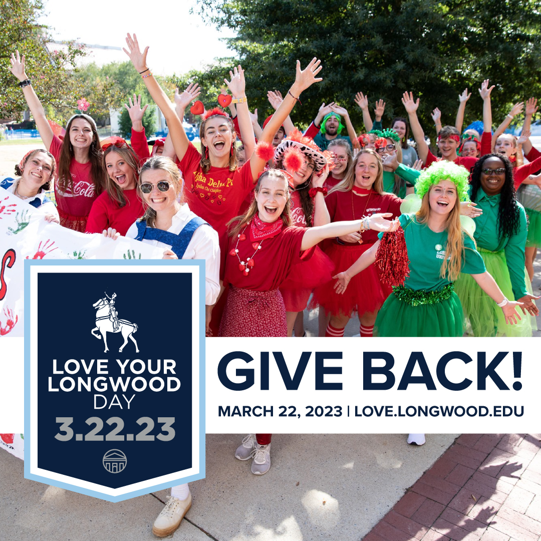 Longwood_BES's tweet photo. Love Your Longwood Day is 8 days aways!!
Please consider donating to the Department of Biological and Environmental Sciences so that we can better serve our students. You can give at  https://t.co/YzQc76aliL! #LoveYourLongwood https://t.co/bpd5VMk0Lf
