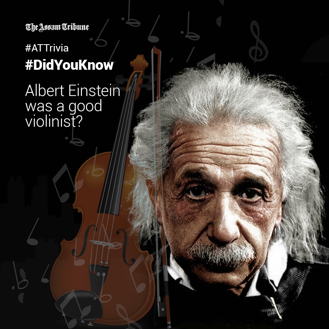 assamtribuneoff's tweet photo. (2/2)
Remembering the Nobel laureate on his 144th birth anniversary.
#TheAssamTribune @AlbertEinstein #ATTrivia https://t.co/bz2M2LCO4Y