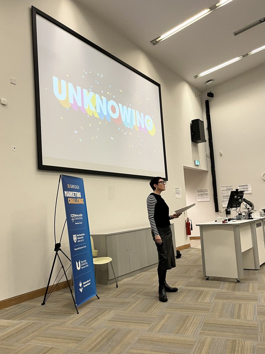 How great to experience the latest in Marketing from industry experts and students at today’s Greggs Marketing Challenge taking place at <a href="/NorthumbriaUni/">Northumbria Uni</a>. Well done all!