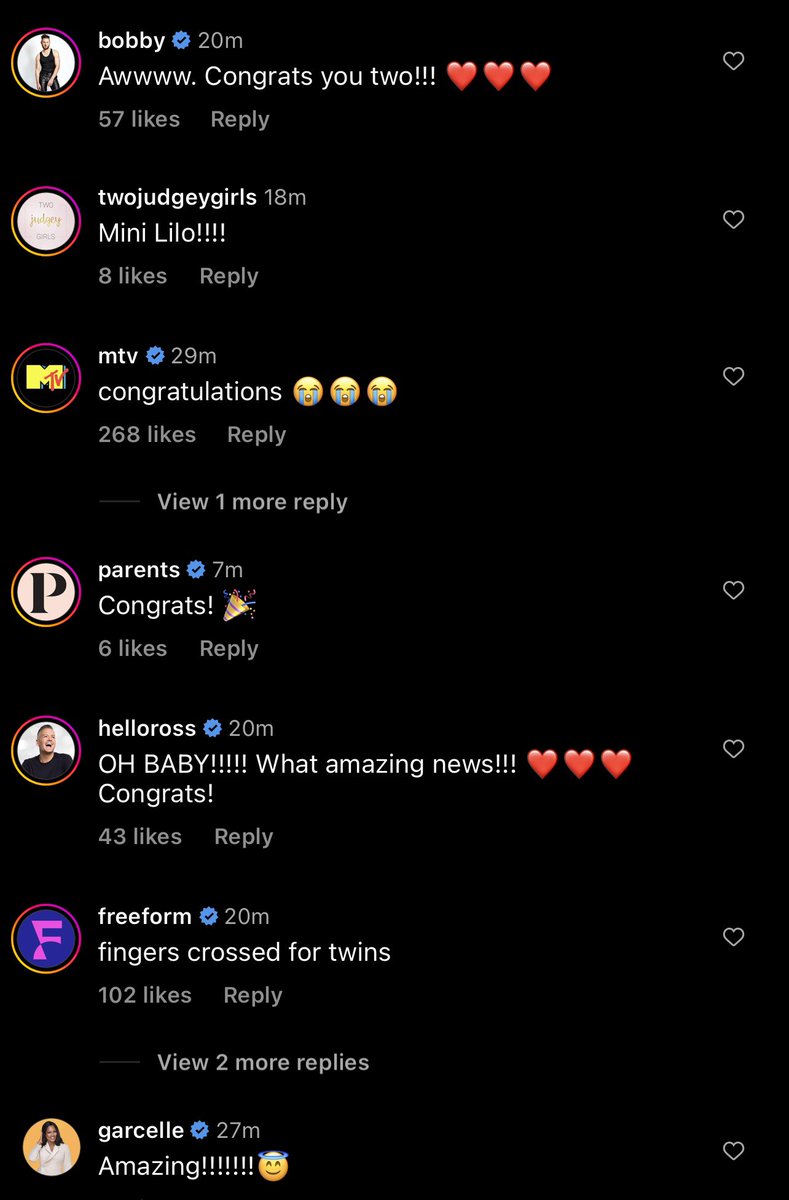 Lohanforfans's tweet photo. Donatella Versace, Elizabeth Gillies, Nancy Meyers, MTV, Cosmopolitan, Kathy Hilton and so many other celebs and network channels, join Lindsay's joy for her pregnancy news: https://t.co/eS0KtGulJm