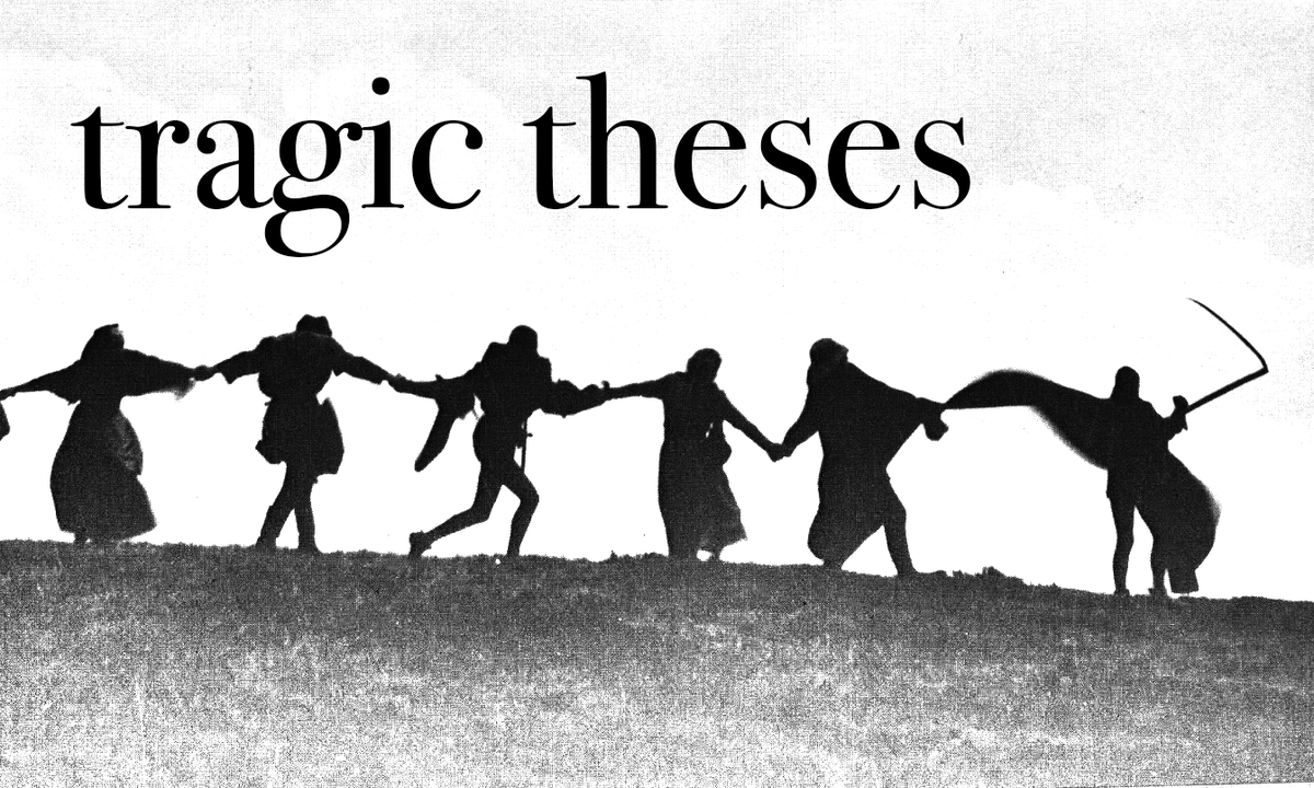 de_compositions's tweet image. "...it is our view that humanity as a practical social relation is coterminous with the capital relation itself. Communism is a sequence of anthropoptosis—the death of the human in the death of capital—a generalized treason to the species."

decompositions.noblogs.org/post/2023/03/0…