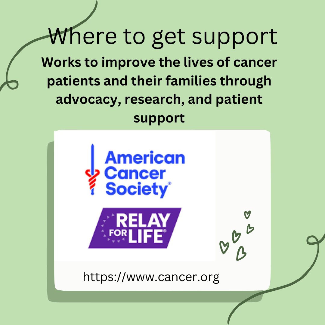 mtsu_relay's tweet photo. Where to get support for Cancer https://t.co/V6UpxNnDyR