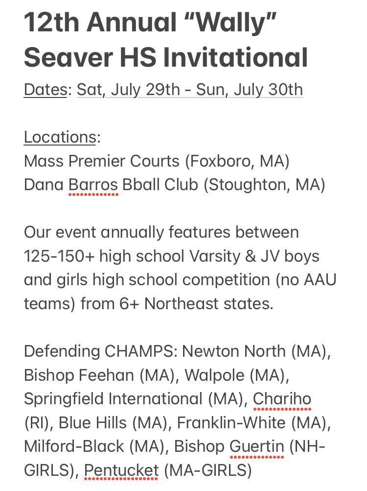 WallyHSInvALS's tweet image. Registration for the 12th Annual @WallyHSInvALS is officially OPEN!

Emails have gone out to coaches. If we do not have an email contact for you, please reach out and let us know.

We look forward to our annual event on Saturday, July 29th and Sunday, July 30th. #FightALS