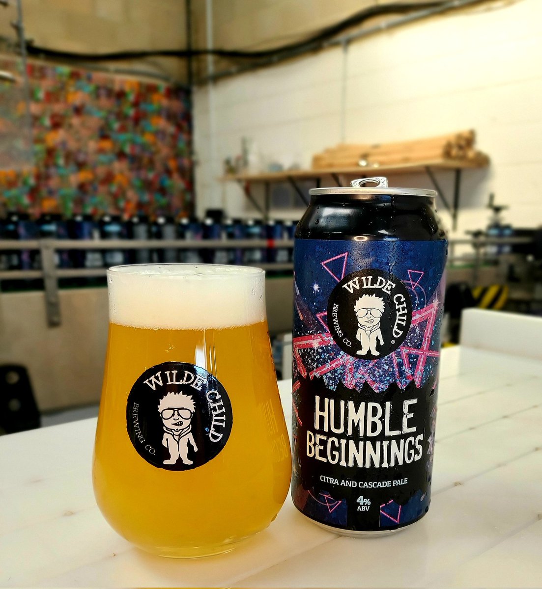 Another beer into cans for the first time today. Humble Beginnings 4% Citra and Cascade Pale. This has bags of flavour for a low strength beer, with Grapefruit and overripe Mango notes. Available online and in-store NOW 🍺🥰🤟