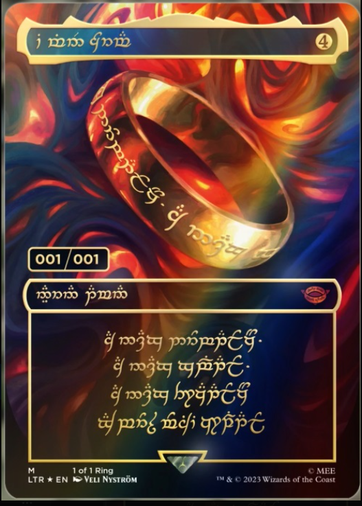 mtgdesktopcomp1's tweet photo. #MTG #MTGLOTR ... the unique... from all time https://t.co/bE9NHOHBxa