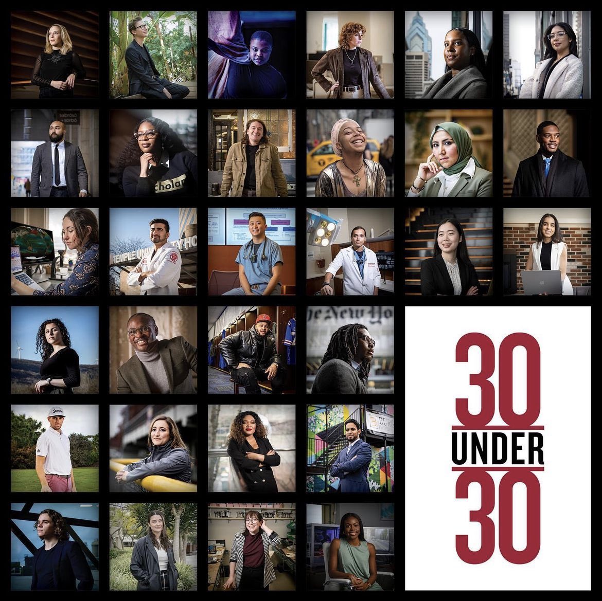 Thankful for the mentors and people around me; very honored to be apart of @TempleUniv's 30 Under 30 Award recipients #Temple30Under30 @TU_SP #GoOwls ❄️💎 . Congratz to my other fellow owls 😬🦉 . 30under30.temple.edu/2023-award-rec…